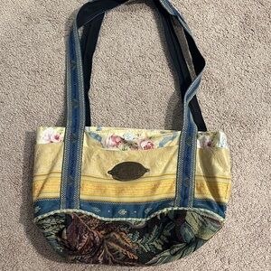 Vintage Mackenzie-Child’s, Ltd Floral Patchwork Tote Bag - Multicolor